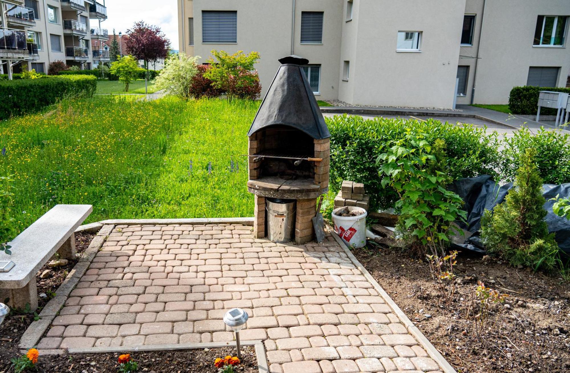 Gemuetliche Wohnung Mit Terasse Und Feuerstelle Lengnau Exteriér fotografie